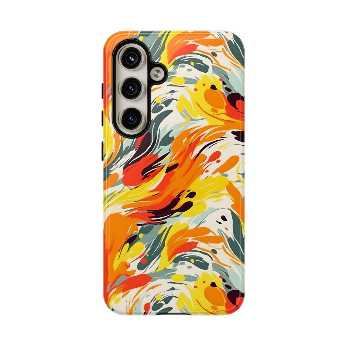 Abstract Painting Design Phone Case – Modern Art-Inspired Phone Cover 5