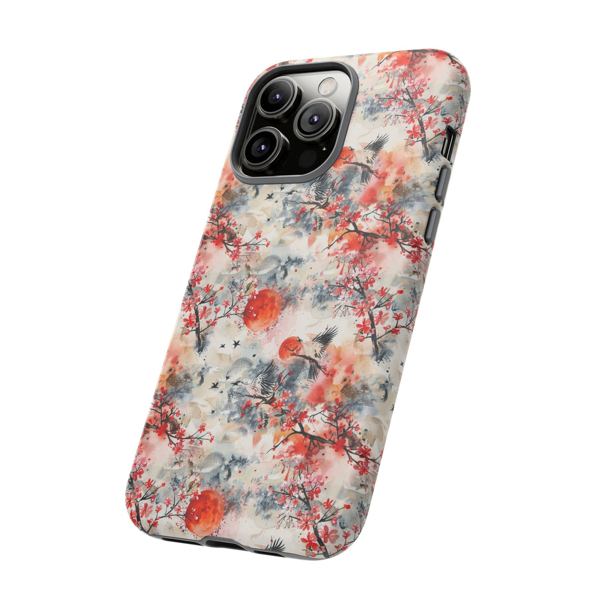 Japanese Pattern Phone Case – Elegant & Timeless Design for Your Phone 110