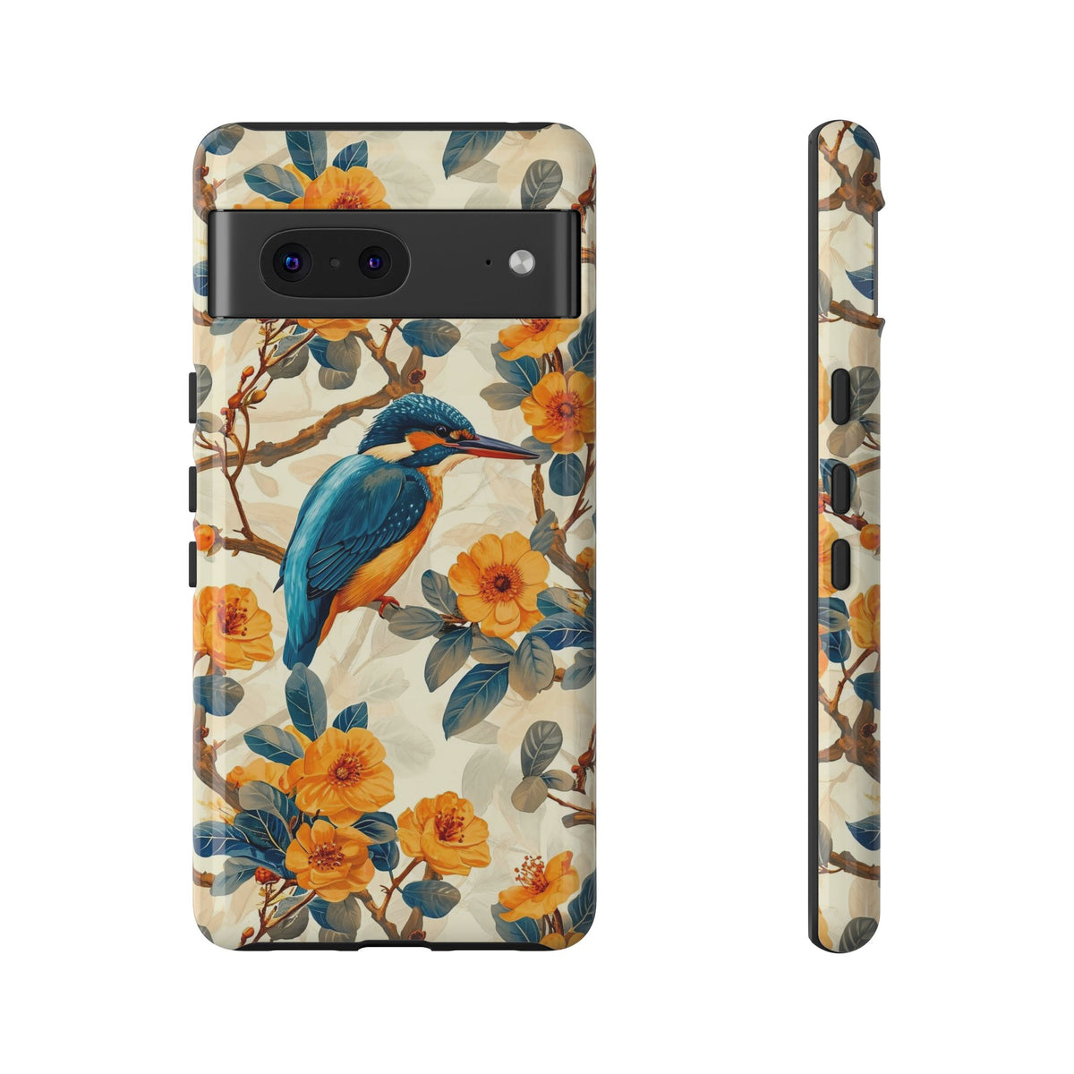 Birds Seamless Pattern Phone Case – Elegant and Timeless Avian Design