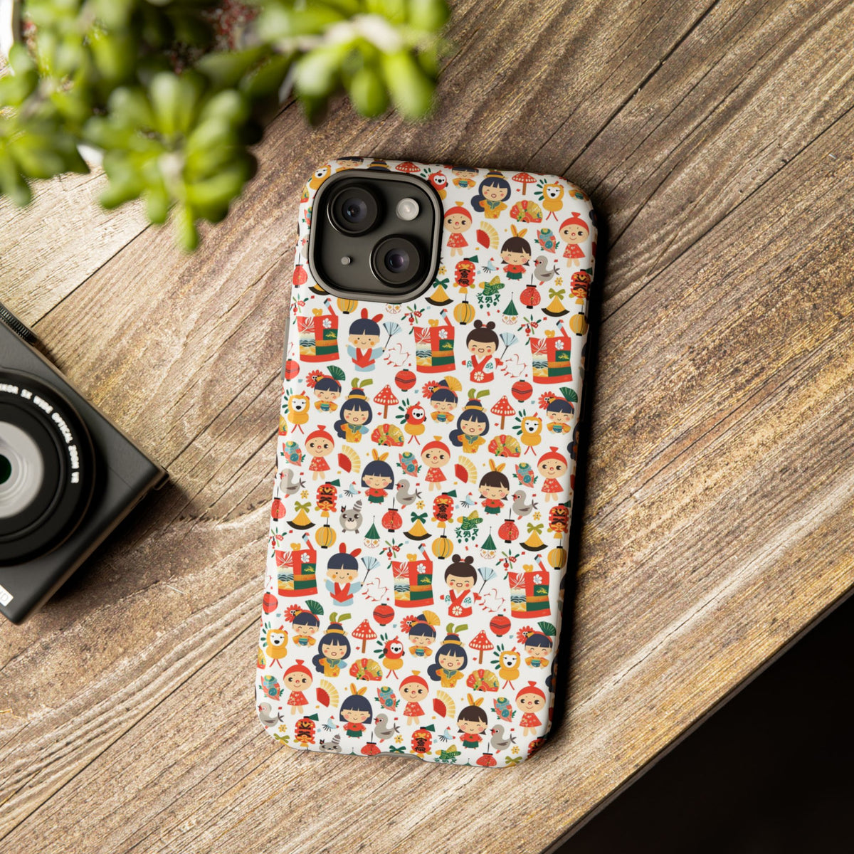 Japanese Pattern Phone Case – Elegant & Timeless Design for Your Phone 102