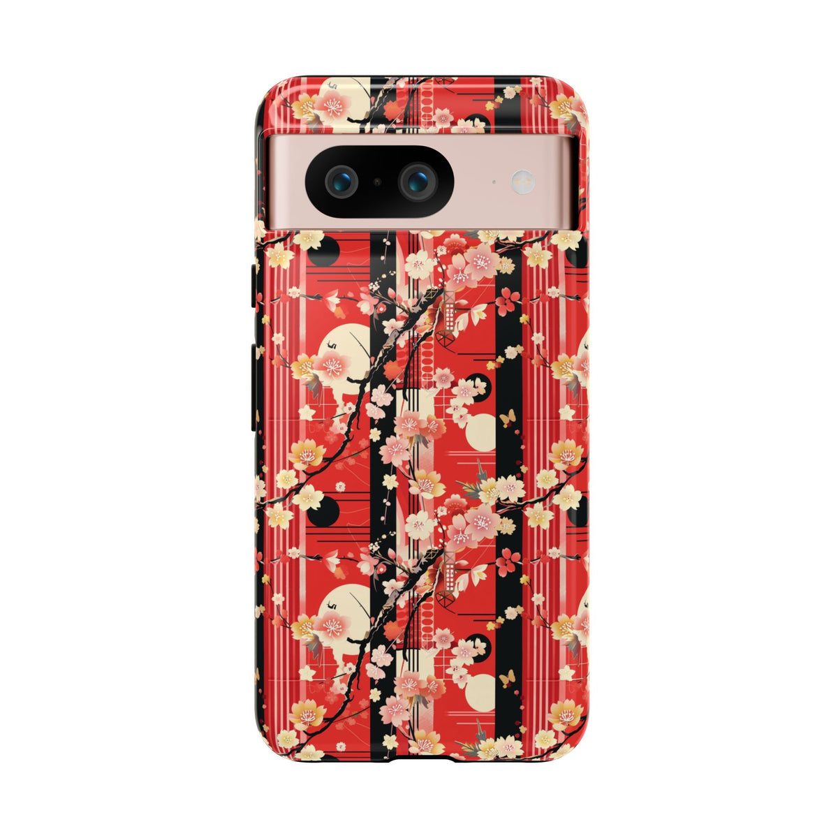 Japanese Pattern Phone Case – Elegant & Timeless Design for Your Phone 026