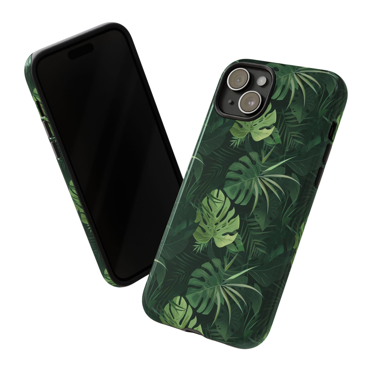 Jungle Pattern Phone Case – Exotic & Lush Design for Your Phone 335