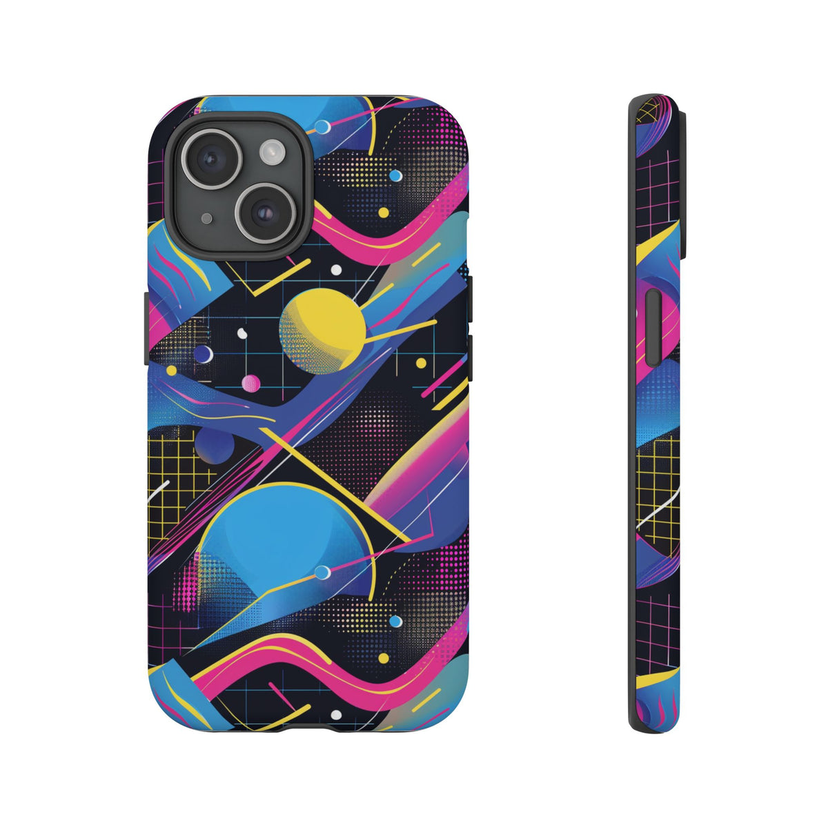 Retro 80s Seamless Phone Case – Vintage Style Meets Modern Protection 14