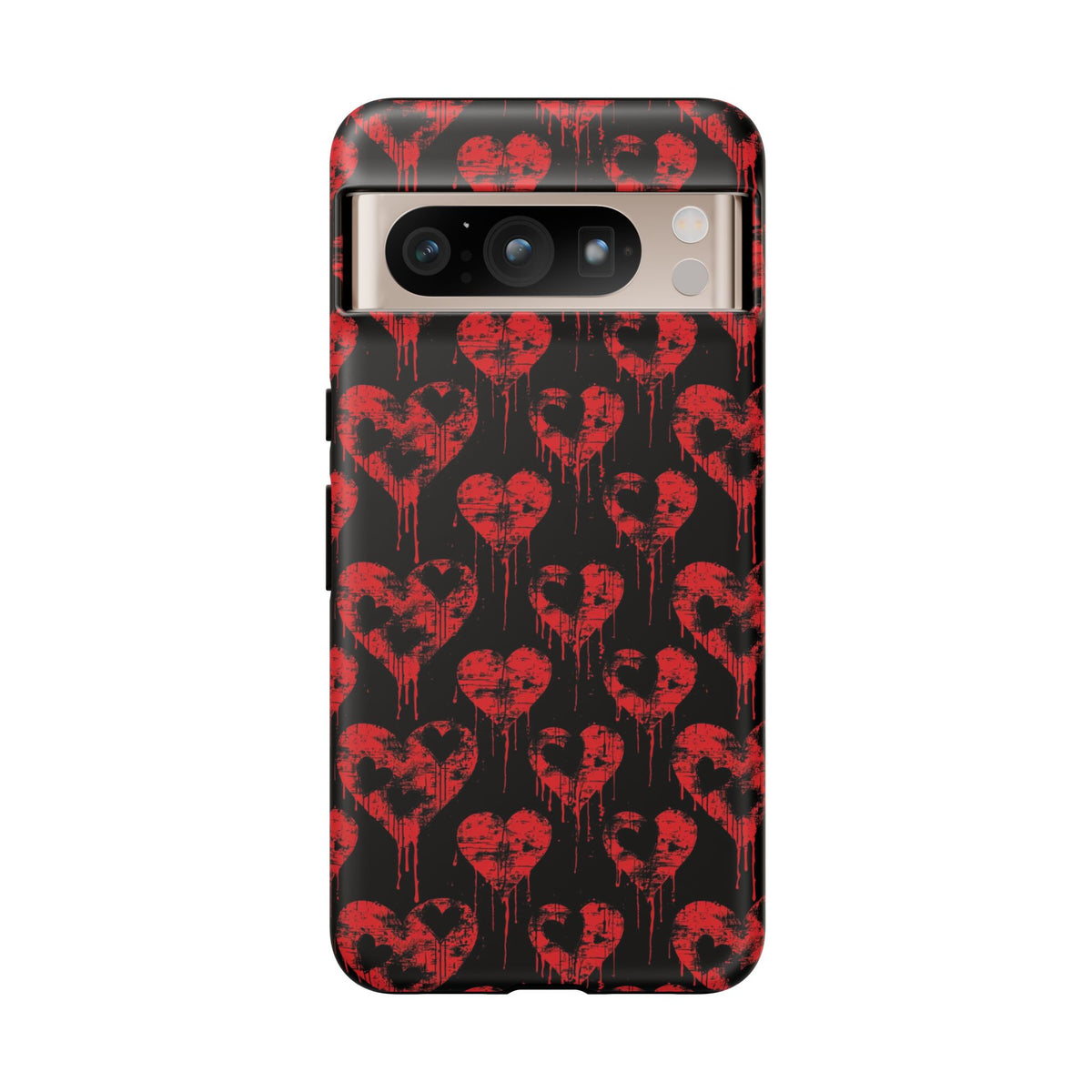 Heart Pattern Phone Case – Stylish & Loving Design for Your Device 367