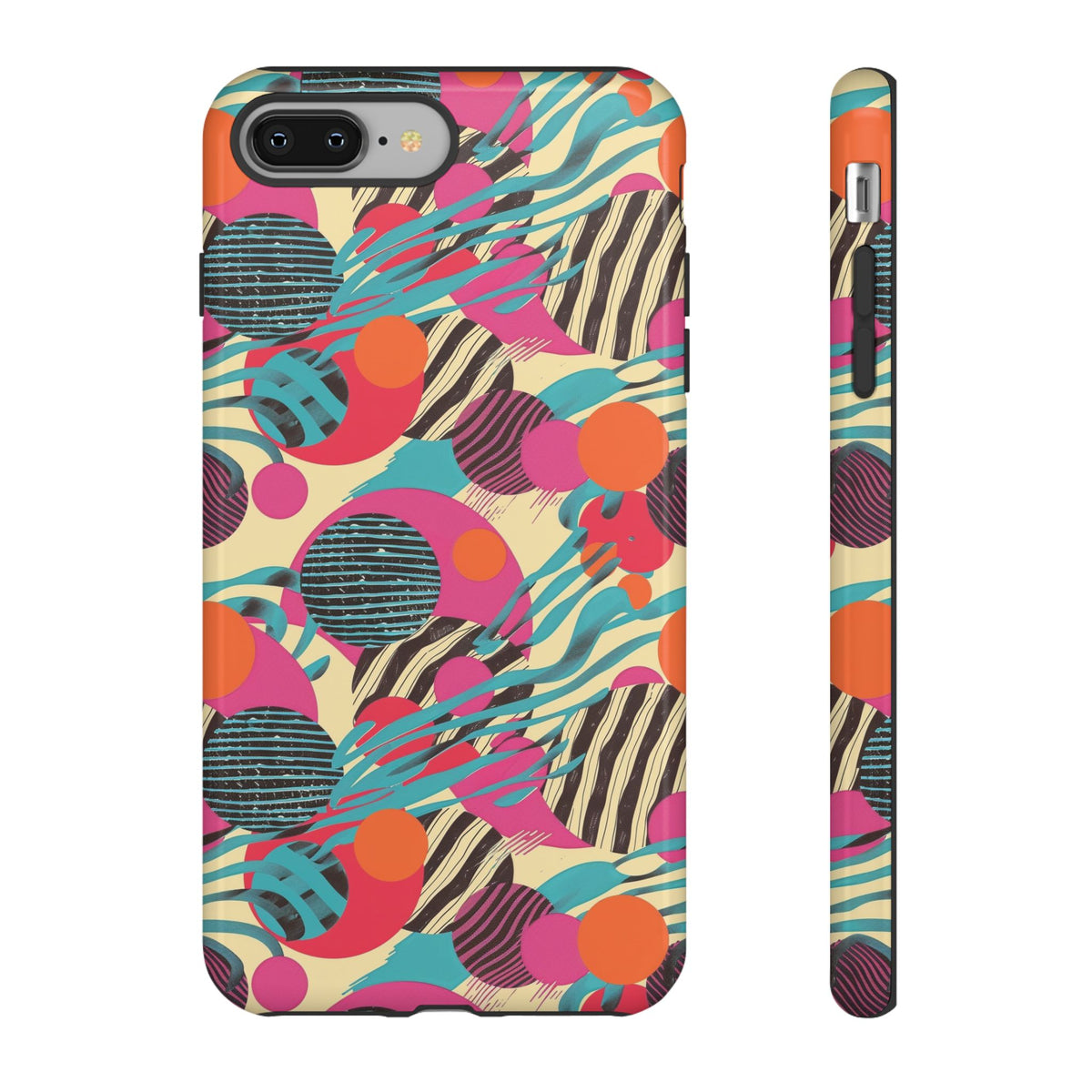 Retro 80s Seamless Phone Case – Vintage Style Meets Modern Protection 167