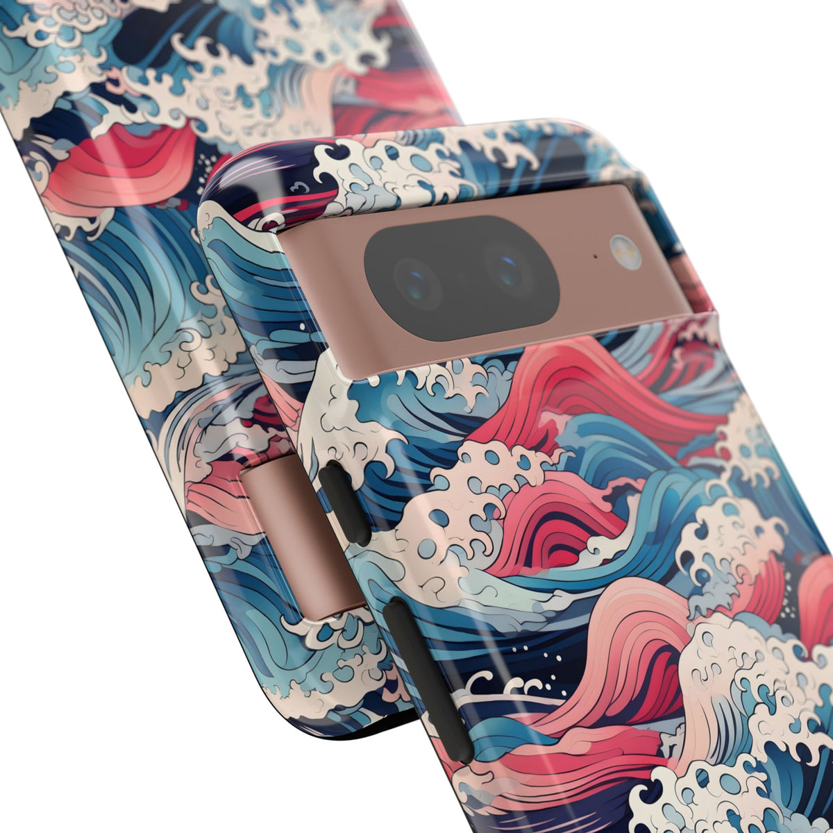 Japanese Waves Phone Case – Embrace Timeless Elegance with Classic Design 3