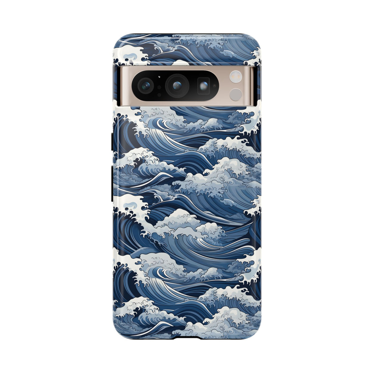 Japanese Waves Phone Case – Embrace Timeless Elegance with Classic Design