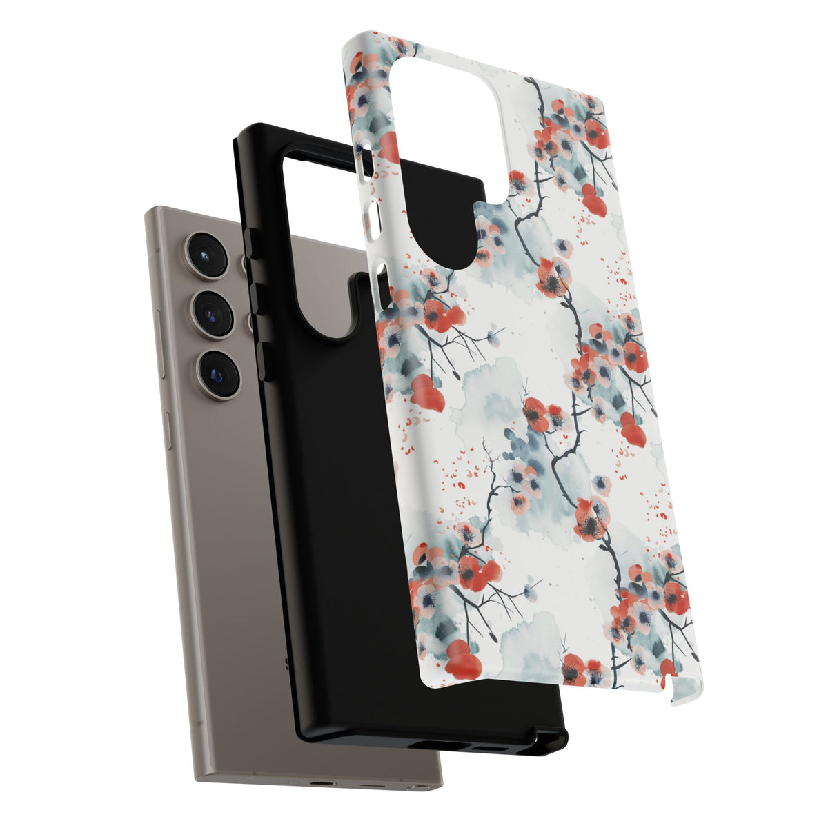 Japanese Pattern Phone Case – Elegant & Timeless Design for Your Phone 507