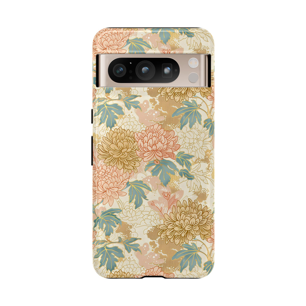 Japanese Blossom Asian Floral Design Phone Case – Elegant Floral Phone Cover