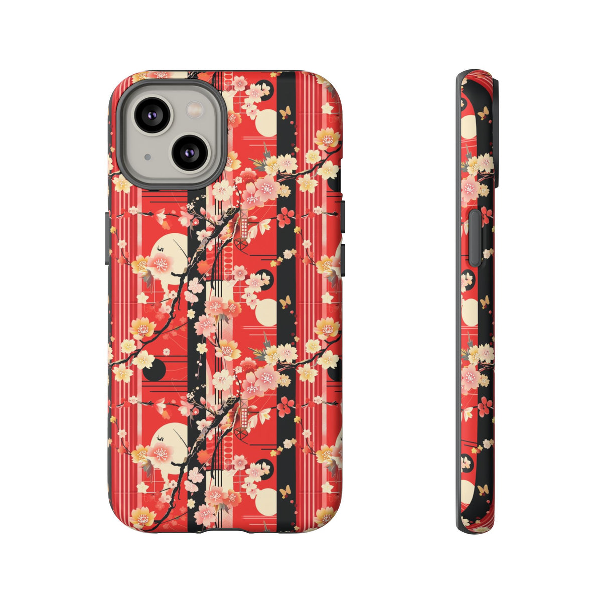 Japanese Pattern Phone Case – Elegant & Timeless Design for Your Phone 026