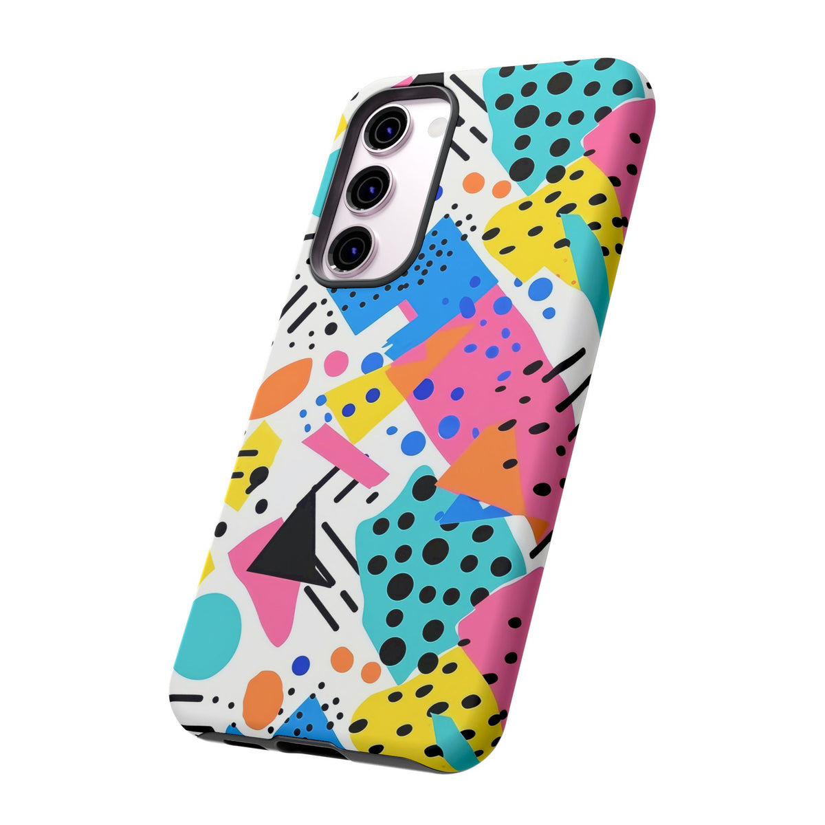 Bright Summer Memphis Design Phone Case – Vibrant and Playful Phone Cover