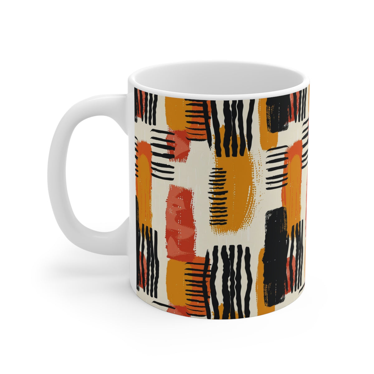 All-Over African Pattern Coffee Mug 606