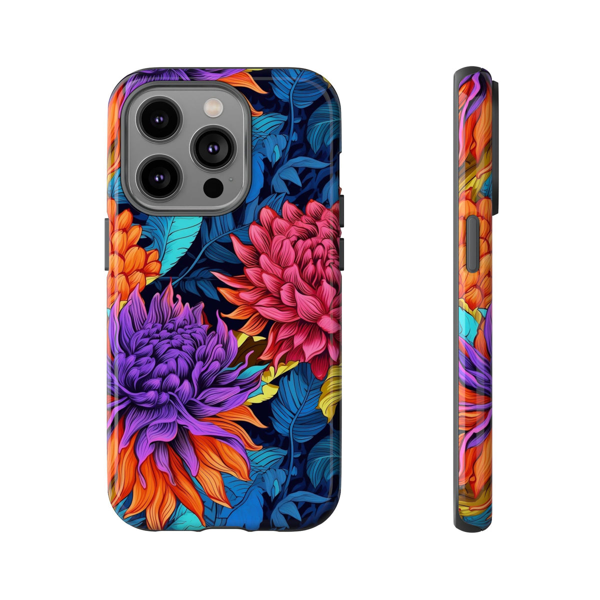 Flower-Themed Phone Case – Elegant Protection with a Floral Twist 21