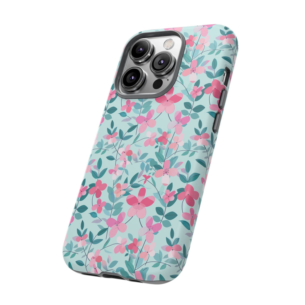 Spring Pattern Phone Case – Fresh & Vibrant Design for Your Phone 412