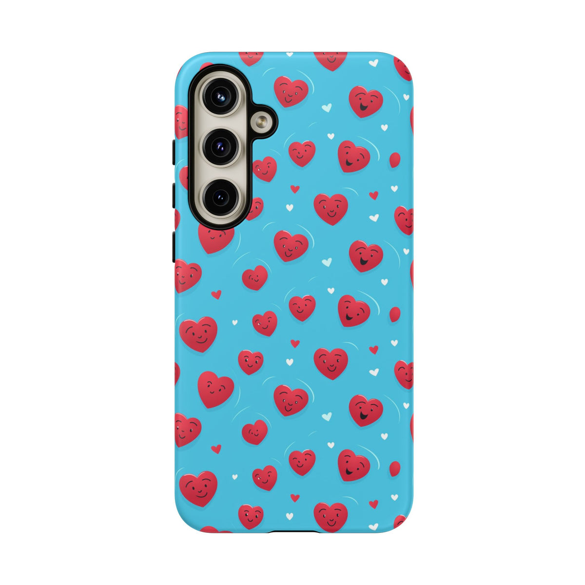 Heart Pattern Phone Case – Stylish & Loving Design for Your Device 811