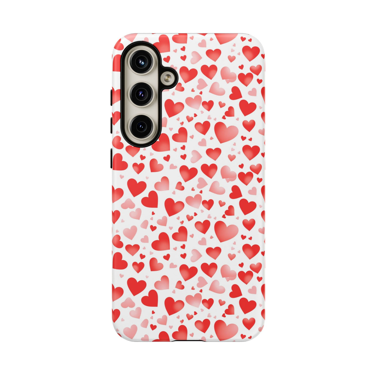 Heart Pattern Phone Case – Stylish & Loving Design for Your Device 231