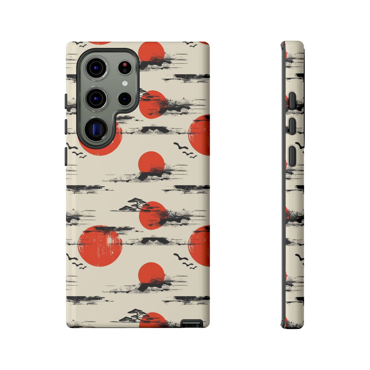 Japanese Pattern Phone Case – Elegant & Timeless Design for Your Phone 077