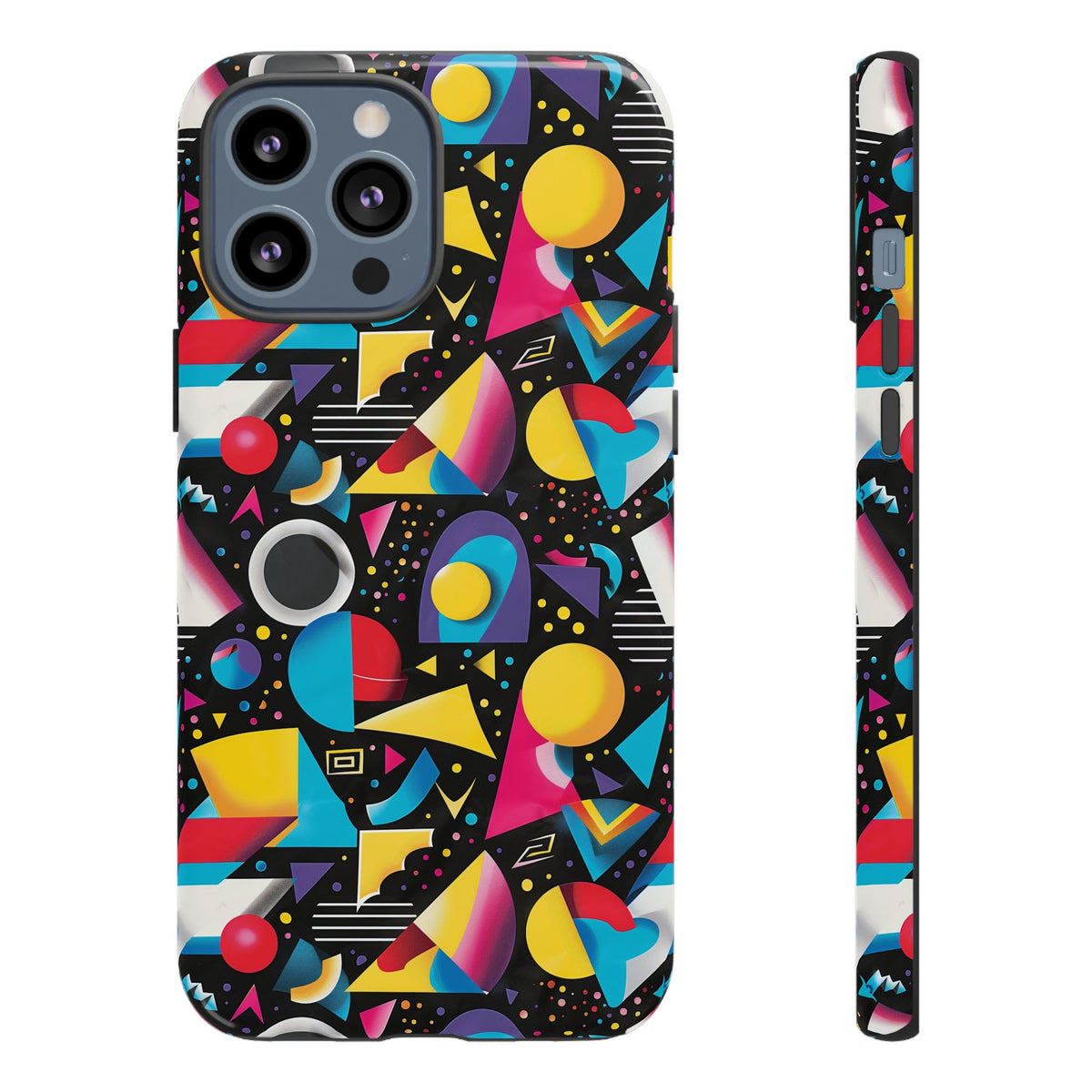 Retro 80s Seamless Phone Case – Vintage Style Meets Modern Protection 093