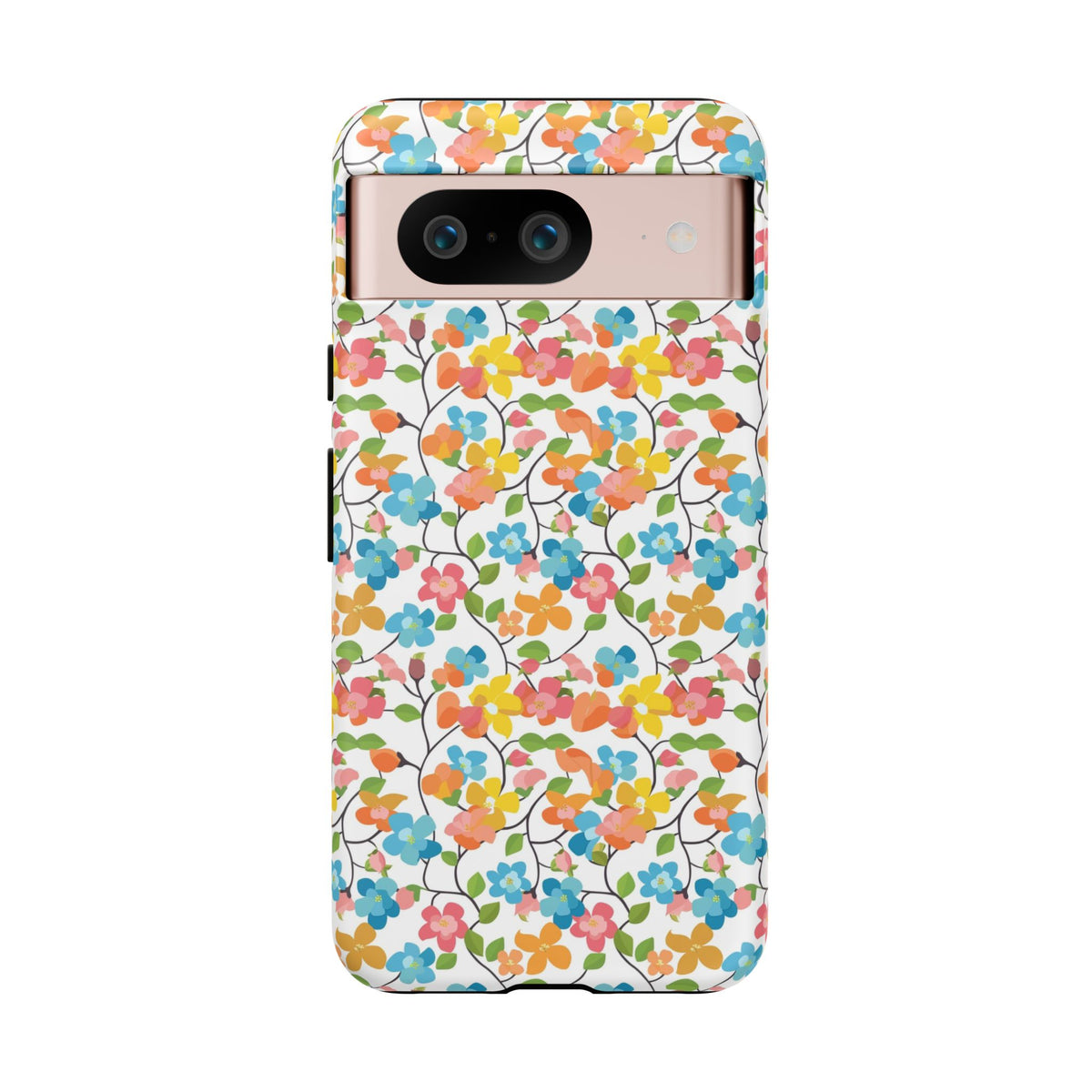 Spring Pattern Phone Case – Fresh & Vibrant Design for Your Phone 407