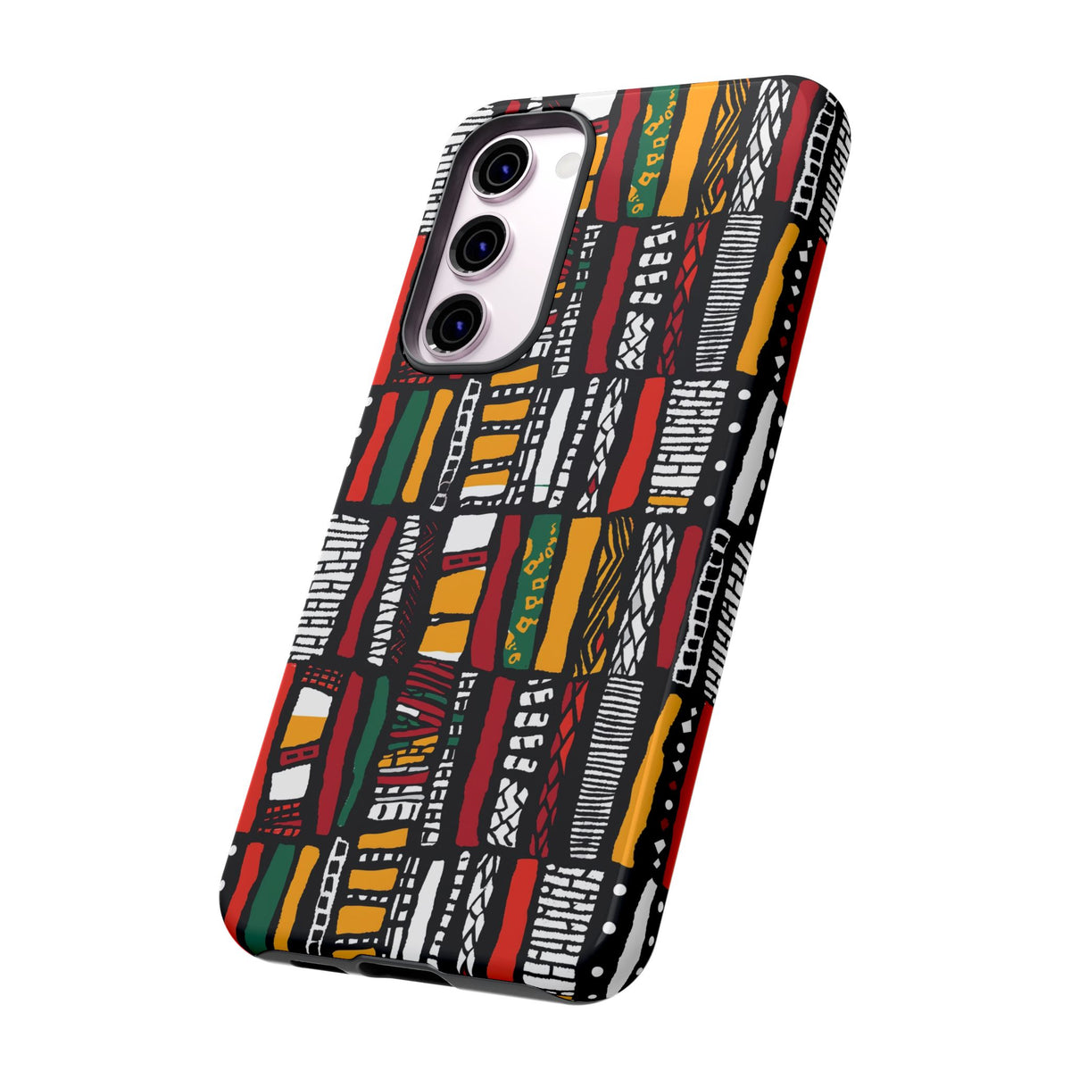 Stylish African Pattern Phone Case – Unique and Vibrant Protection 212