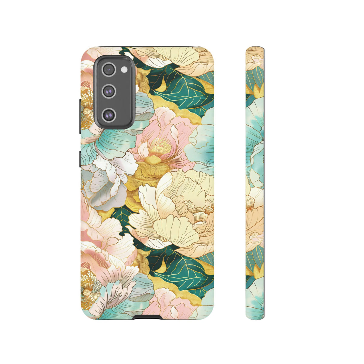 Japanese Blossom Asian Floral Design Phone Case – Elegant Floral Phone Cover