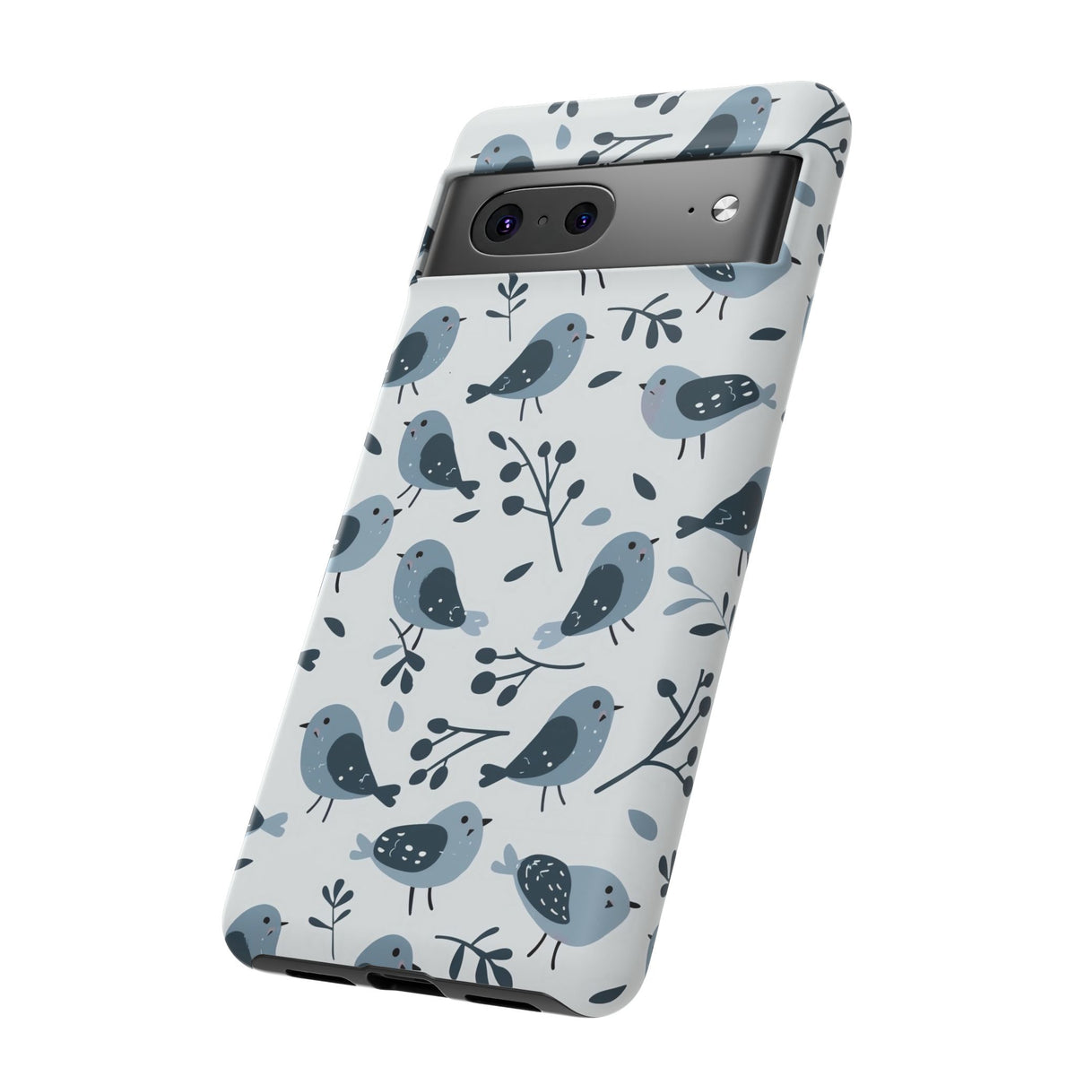 Birds Seamless Pattern Phone Case – Elegant and Timeless Avian Design 10