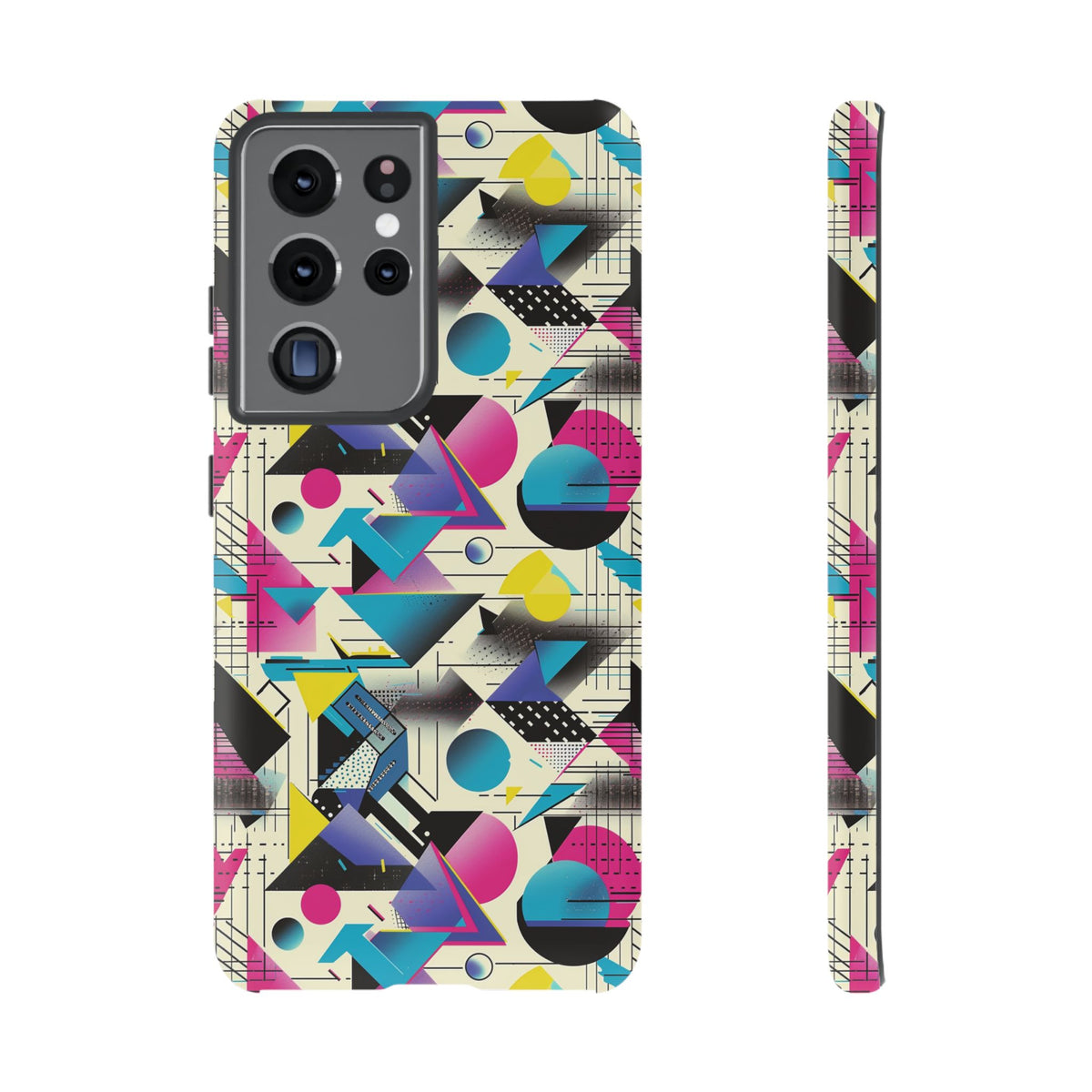 Retro 80s Seamless Phone Case – Vintage Style Meets Modern Protection 202