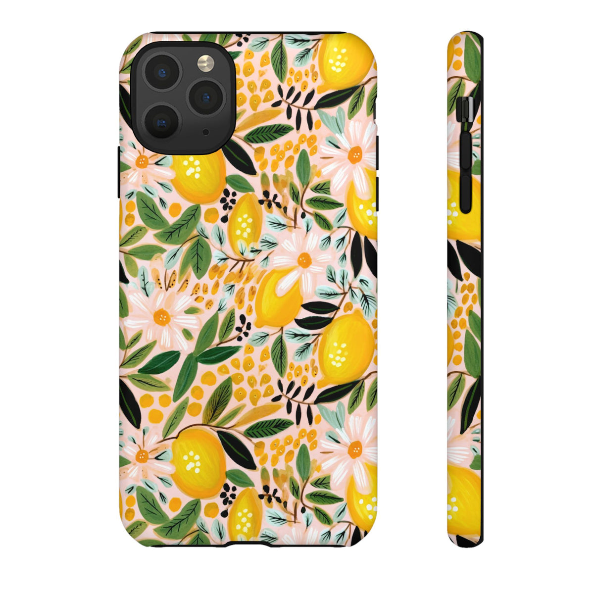 Cute Summer Lemons Phone Case – Refreshing Citrus Design for Your Phone 2