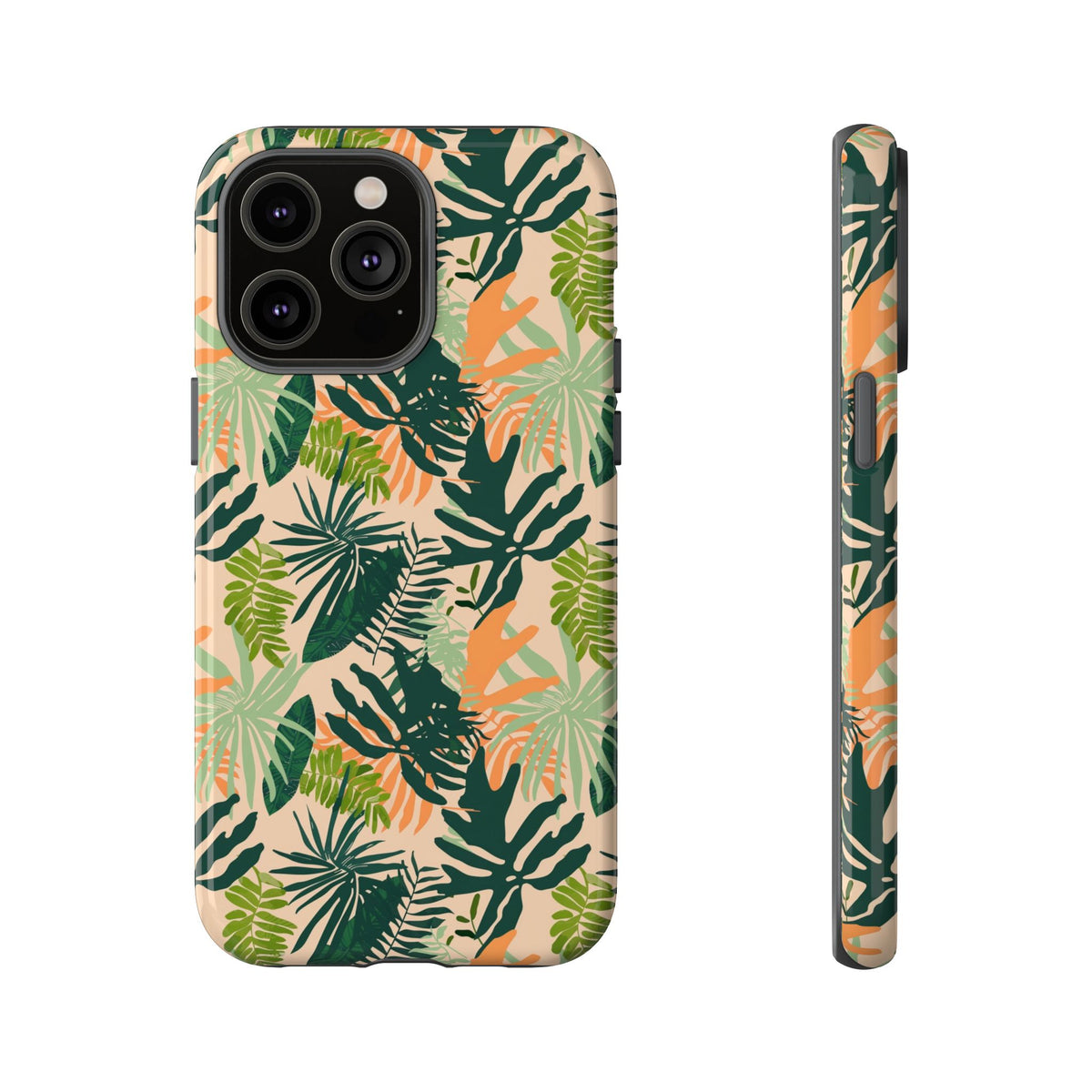 Jungle Pattern Phone Case – Exotic & Lush Design for Your Phone 353