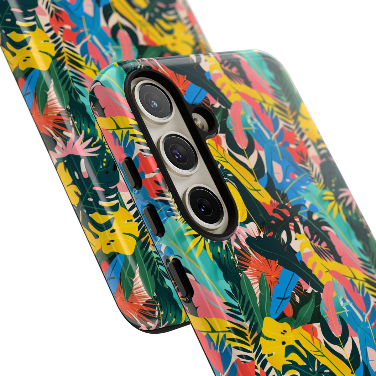 Jungle Pattern Phone Case – Exotic & Lush Design for Your Phone 346