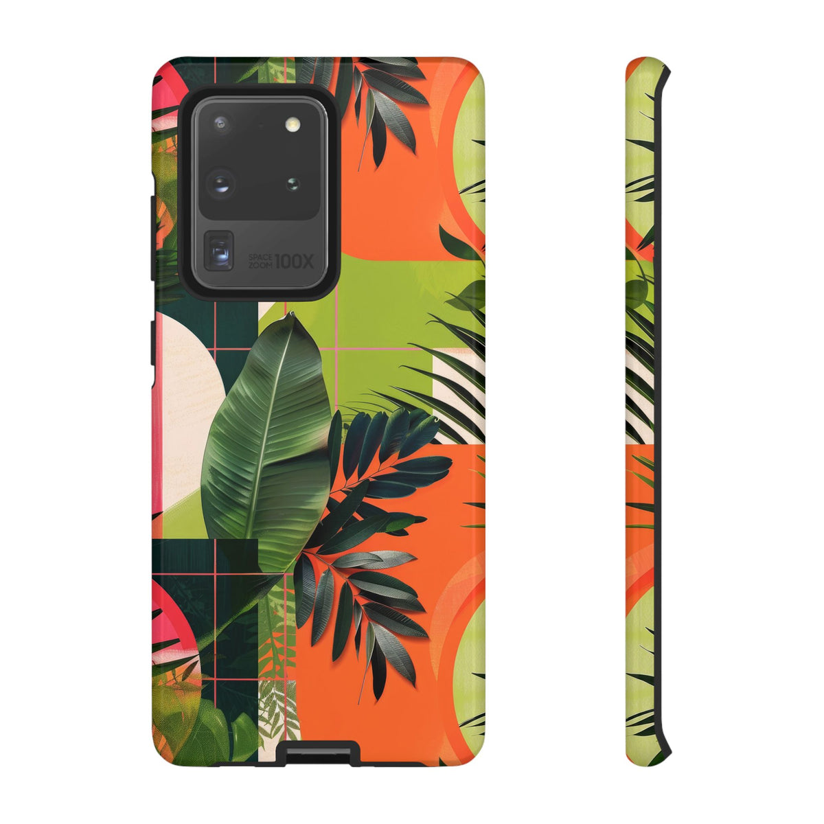 Jungle Collage Phone Case – Vibrant & Durable Nature-Inspired Protection