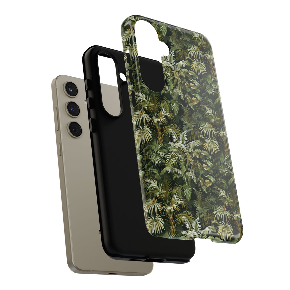 Jungle Pattern Phone Case – Exotic & Lush Design for Your Phone 331