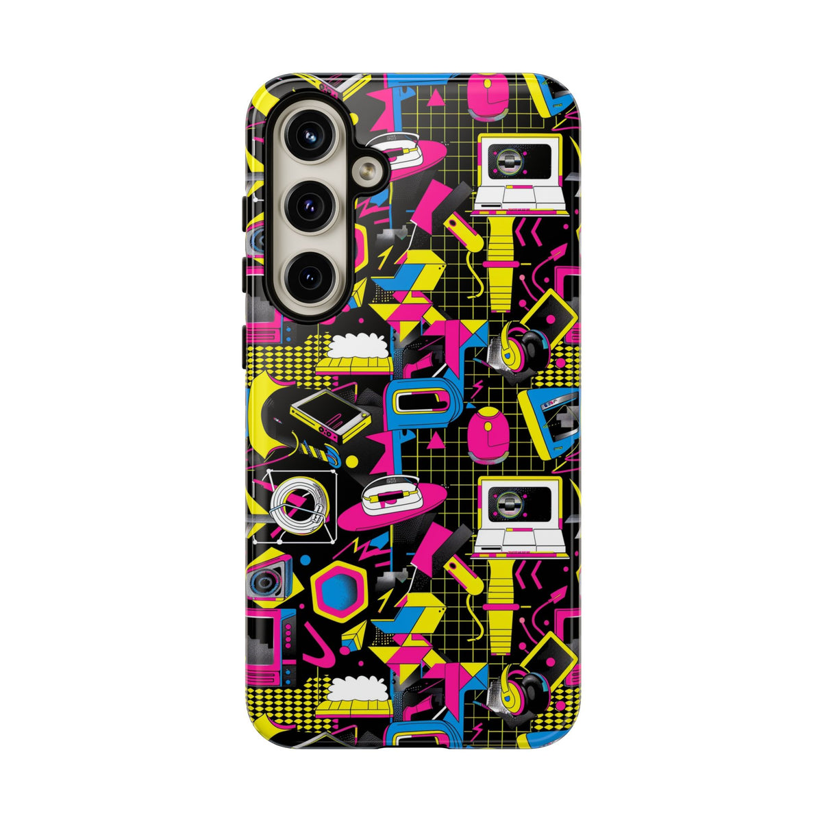 Retro 80s Seamless Phone Case – Vintage Style Meets Modern Protection 149