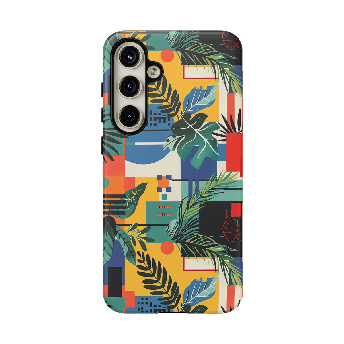 Jungle Collage Phone Case – Vibrant & Durable Nature-Inspired Protection