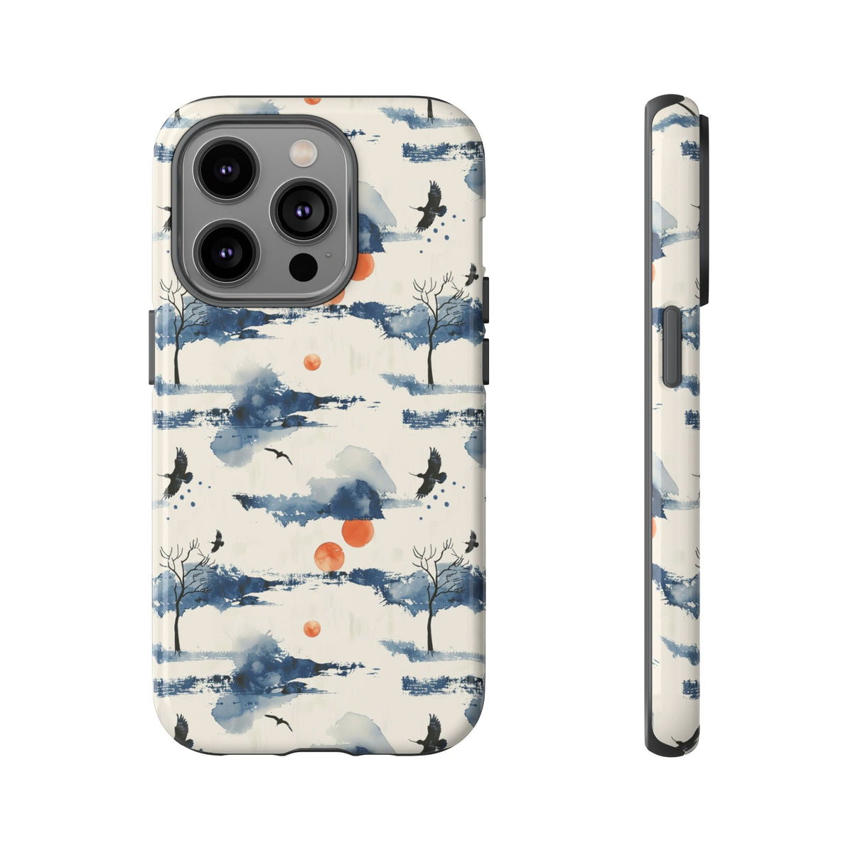 Japanese Pattern Phone Case – Elegant & Timeless Design for Your Phone 030