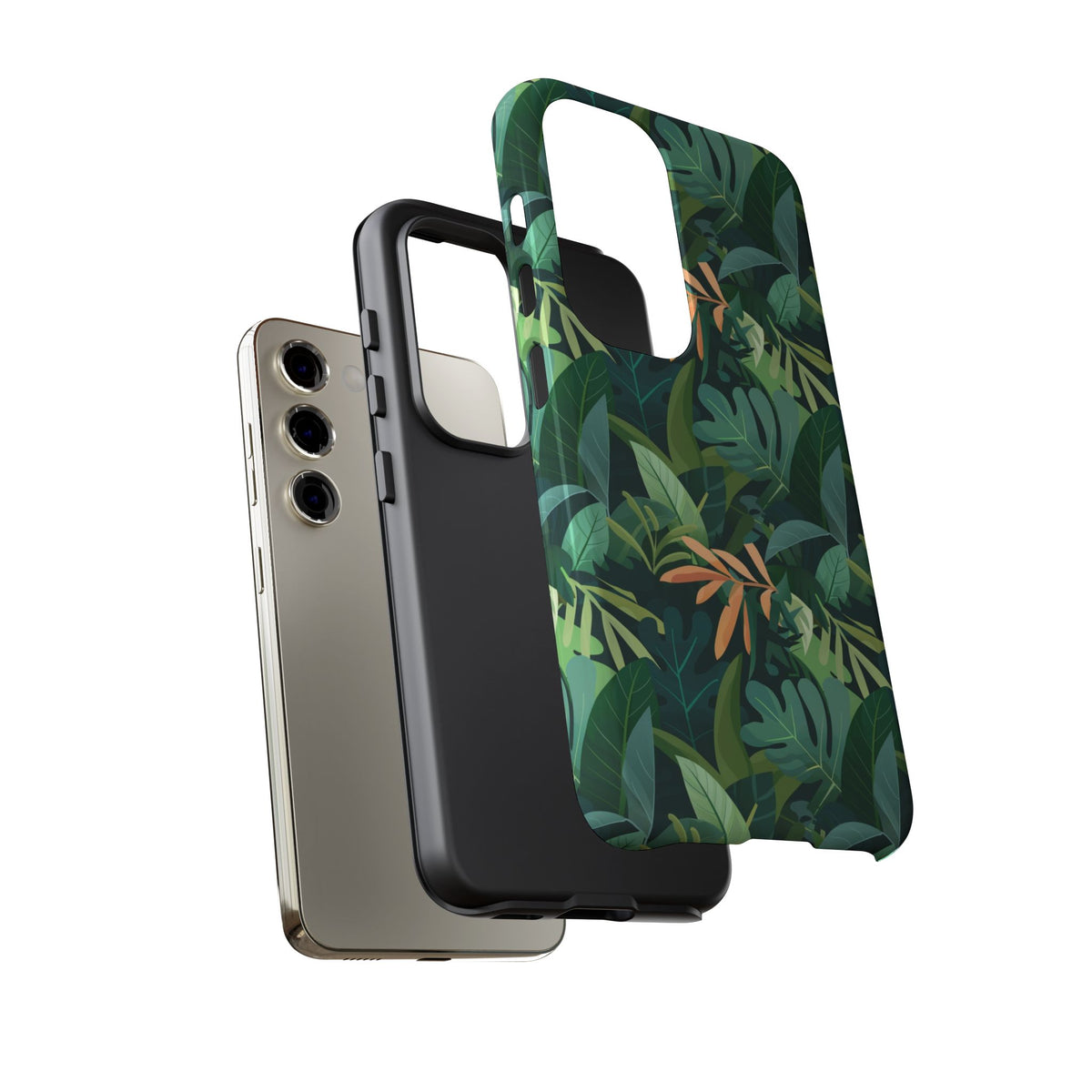 Jungle Pattern Phone Case – Exotic & Lush Design for Your Phone 341