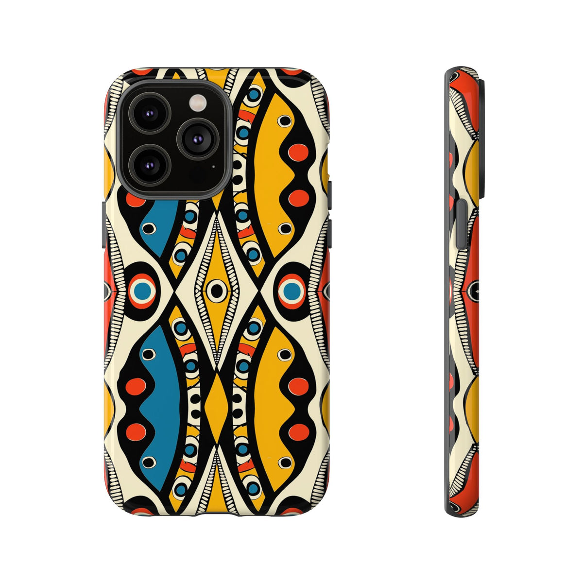 Stylish African Pattern Phone Case – Unique and Vibrant Protection 180