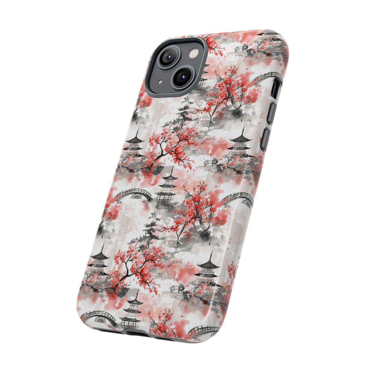 Japanese Pattern Phone Case – Elegant & Timeless Design for Your Phone 122