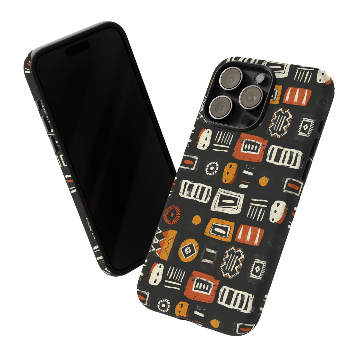 Stylish African Pattern Phone Case – Unique and Vibrant Protection 198