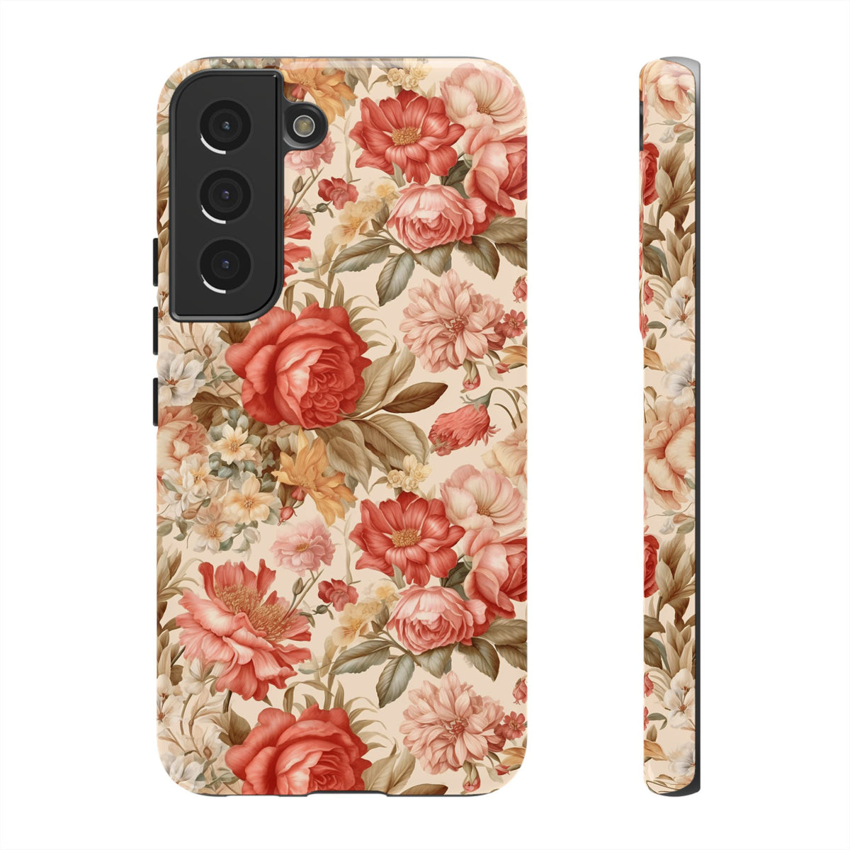 Antique Garden Botanical Phone Case - Vintage Botanical Phone Cover