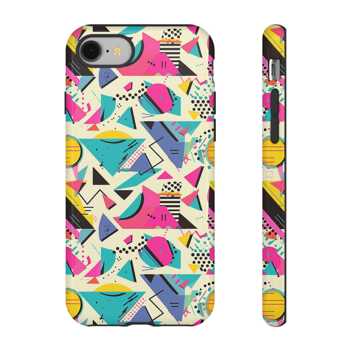 Retro 80s Seamless Phone Case – Vintage Style Meets Modern Protection 104