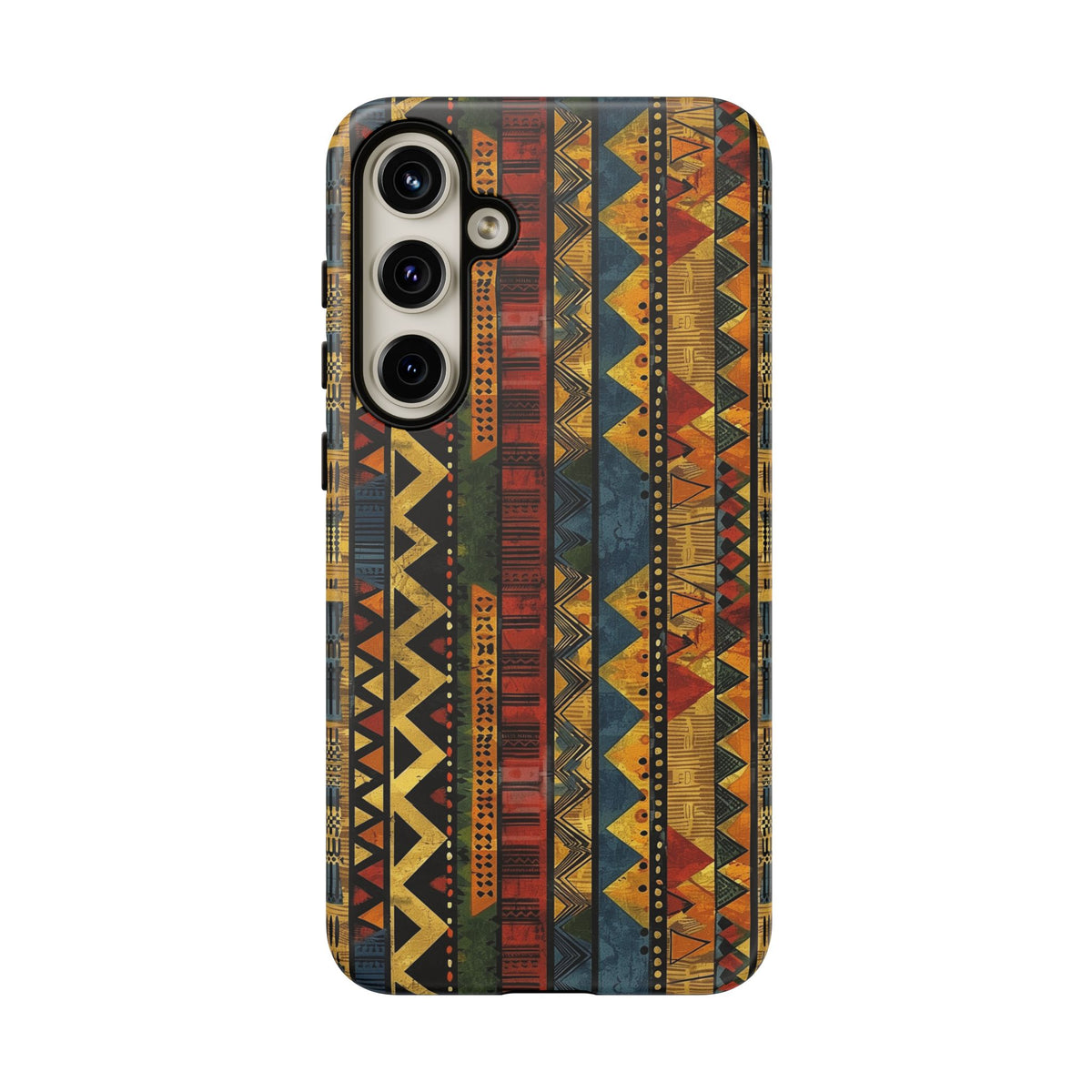 Stylish African Pattern Phone Case – Unique and Vibrant Protection 166