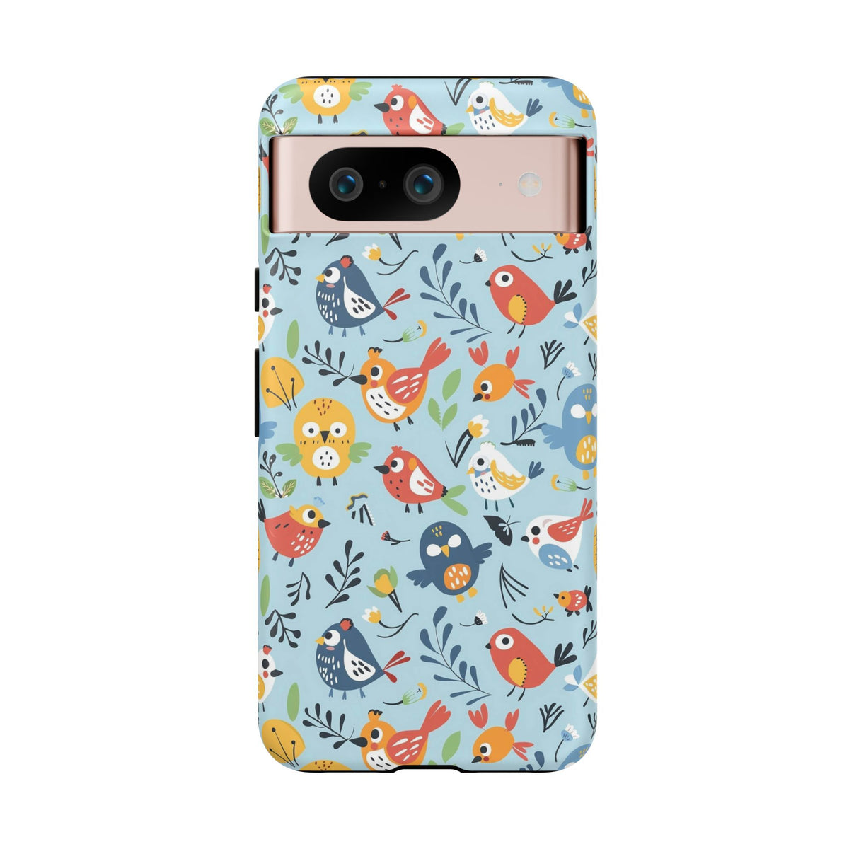 Birds Seamless Pattern Phone Case – Elegant and Timeless Avian Design 7