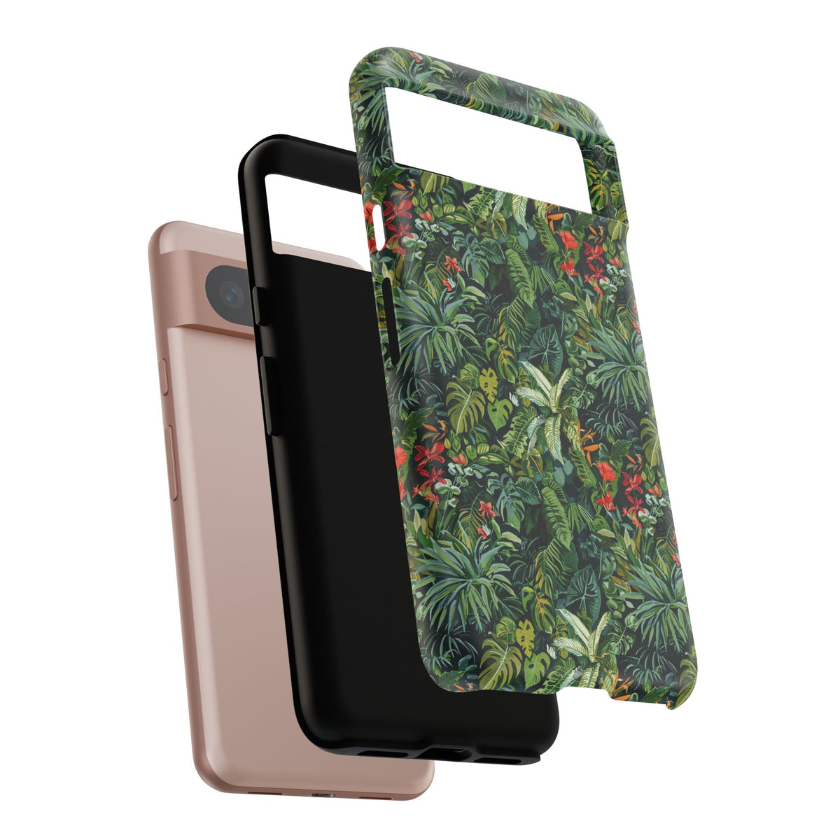 Jungle Pattern Phone Case – Exotic & Lush Design for Your Phone 323