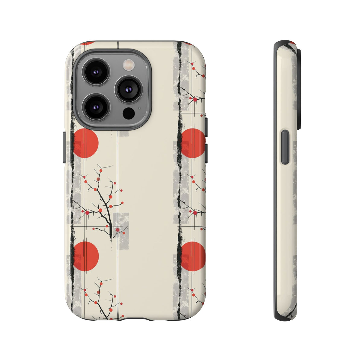 Japanese Pattern Phone Case – Elegant & Timeless Design for Your Phone 004