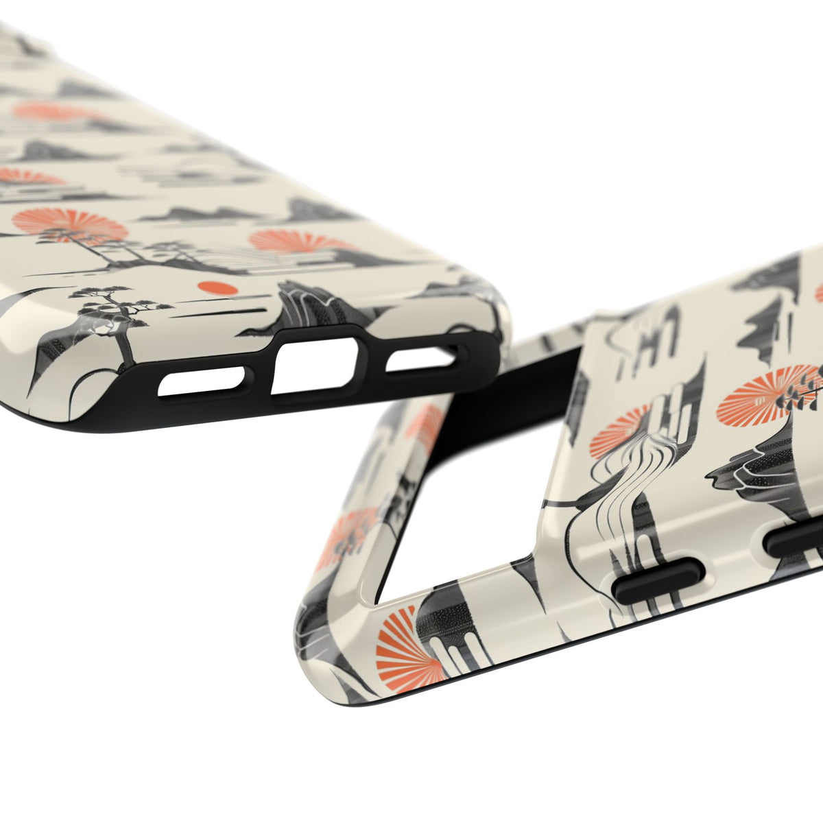 Japanese Pattern Phone Case – Elegant & Timeless Design for Your Phone 022