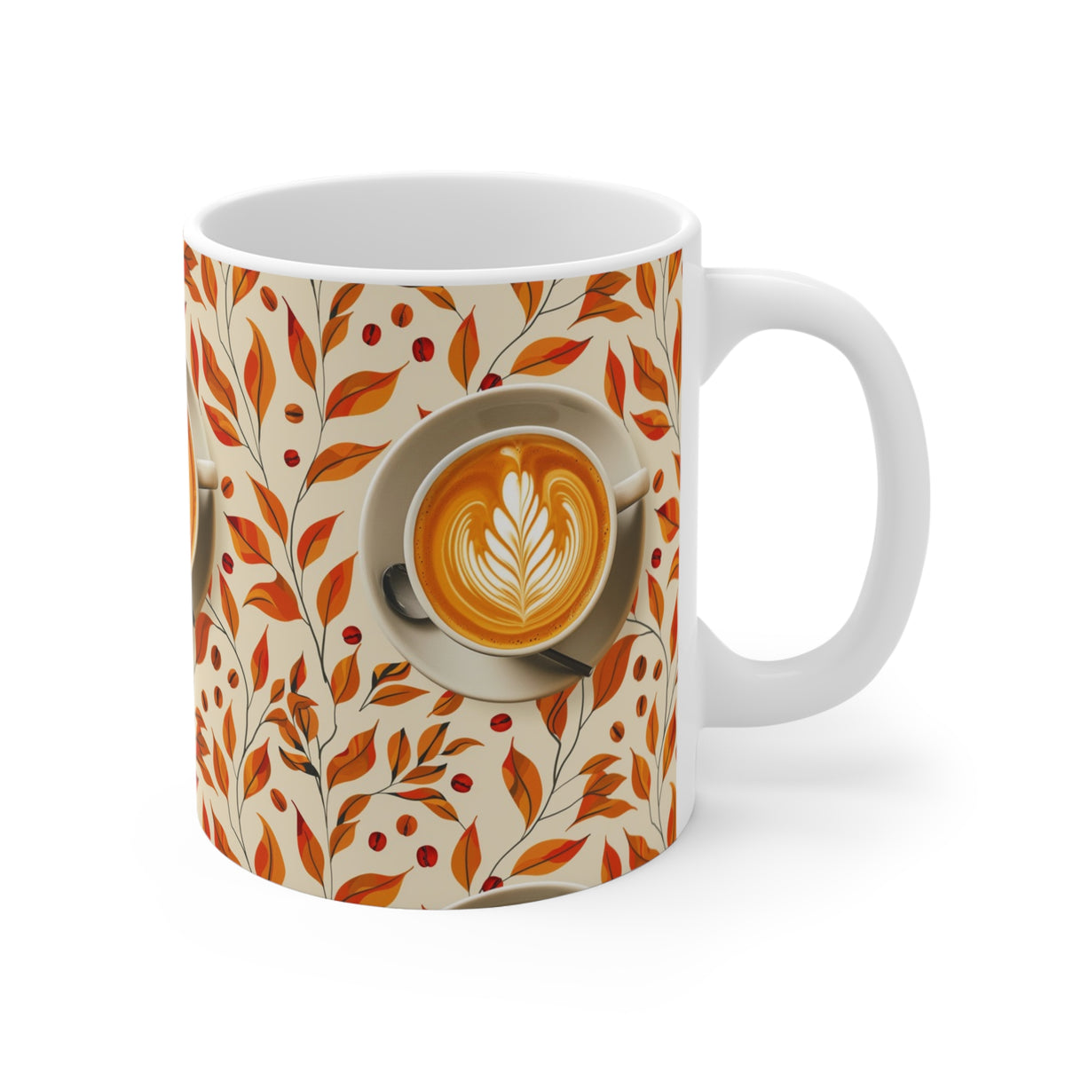 Coffee-Themed Coffee Mug - Sip in Style 208