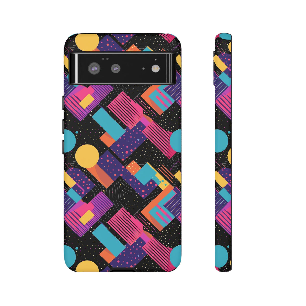 Retro 80s Seamless Phone Case – Vintage Style Meets Modern Protection 088