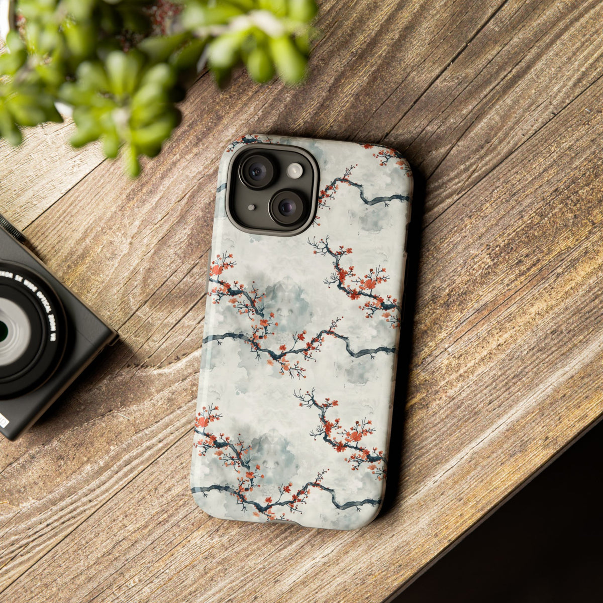 Japanese Pattern Phone Case – Elegant & Timeless Design for Your Phone 021