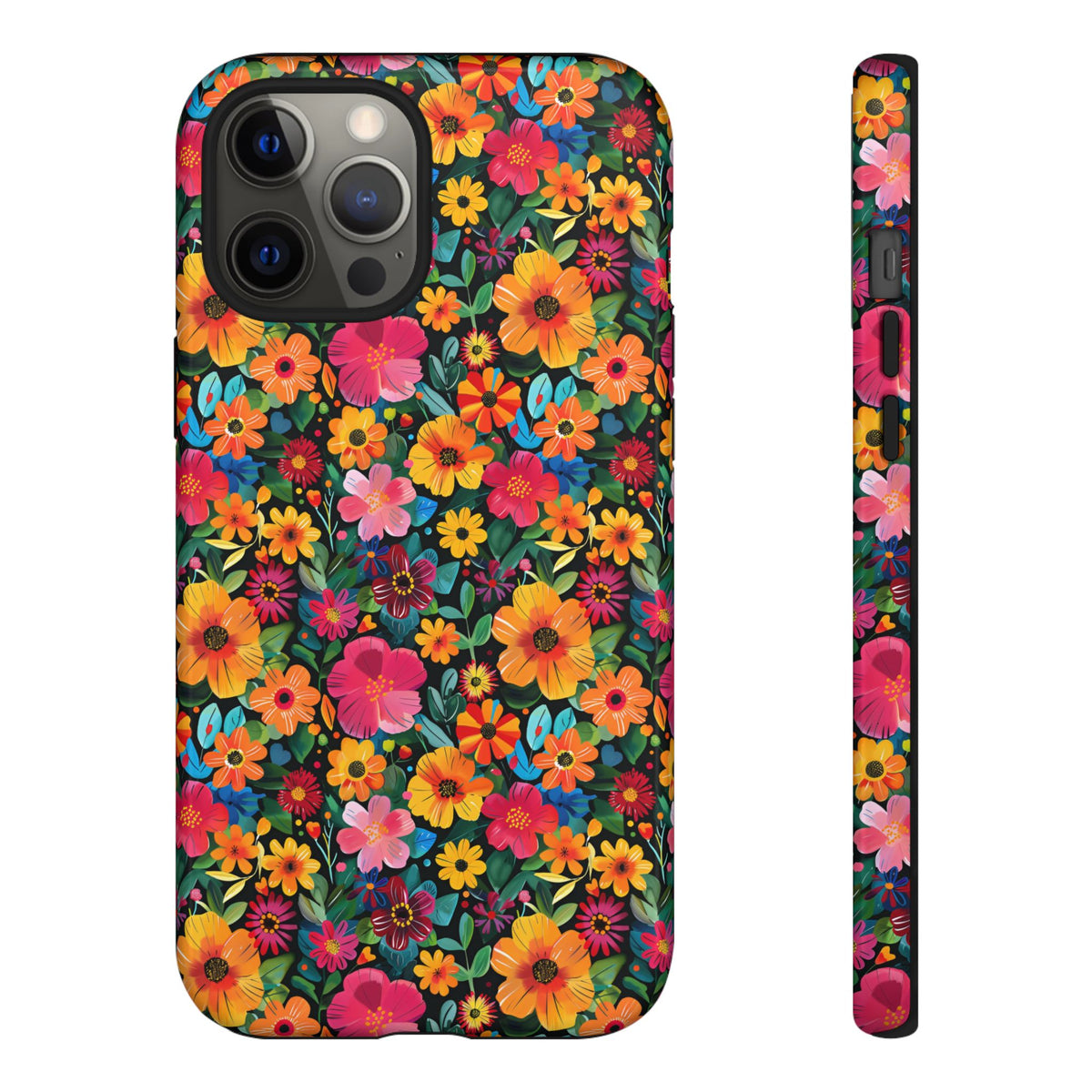 Frida Kahlo's Flower Phone Case – Artistic Elegance for Your Phone 8